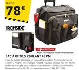Sac à outils roulant 43 cm à Tout Faire dans Bonnes