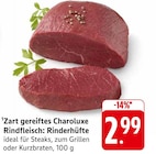 Zart gereiftes Charoluxe Rindfleisch: Rinderhüfte bei E center im Zweibrücken Prospekt für 2,99 €