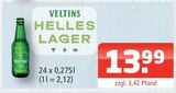 Aktuelles Helles Lager Angebot bei Getränke Oase in Unna ab 13,99 €