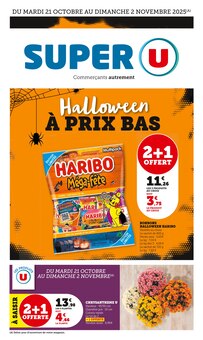 Catalogue Super U de la semaine 42, "Super U", page 1, 21/10/2025 - 02/11/2025 Prospectus Super U en cours, "Super U", page 1 sur 36