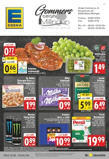 EDEKA Prospekt der Woche "Aktuelle Angebote" Seite 1, 03.08.2026 bis 08.08.2026 für Rees Aktueller EDEKA Prospekt "Aktuelle Angebote" Seite 1 von 24 Seiten für Rees