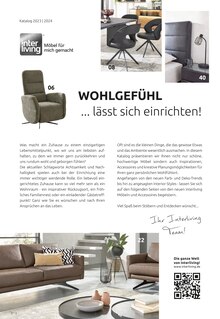 GUNST Prospekt der Woche "Interliving 2023/2024" Seite 2, 28.09.2023 bis 31.12.2023 für Schwäbisch Hall Aktueller GUNST Prospekt "Interliving 2023/2024" Seite 2 von 52 Seiten für Schwäbisch Hall