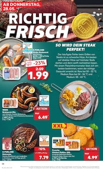Bratwurst im Kaufland Prospekt "Hier bin ich richtig" mit 69 Seiten (Osnabrück)