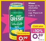 Aktuelle Bier Angebote bei Netto Marken-Discount in Löhne Aktuelles Radler 0,0 % Alkoholfrei Angebot bei Netto Marken-Discount in Löhne ab 0,89 €