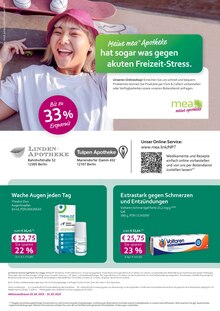 Aktueller mea - meine apotheke Prospekt "Unsere Mai-Angebote" für Berlin Aktueller mea - meine apotheke Prospekt für Berlin mit Seiten