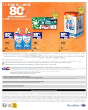 Lessive Angebote im Prospekt "LE BLANC : STYLÉS LES PETITS PRIX !" von Carrefour auf Seite 2