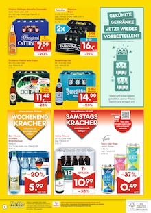 Bier im Netto Marken-Discount Prospekt "DER ORT, AN DEM DU IMMER AUSGEZEICHNETE PREISE FINDEST." mit 2 Seiten (Mannheim)