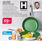 JUST VEGAN CERAVEGAN Pfannen-Set 2-tlg. von HENSSLERS im aktuellen Netto mit dem Scottie Prospekt für 59,00 €