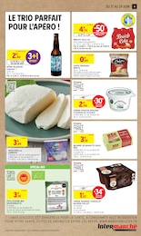 Prix et réduction Mozzarella dans le prospectus Intermarché en cours Offre Mozzarella dans le catalogue Intermarché du moment à la page 9