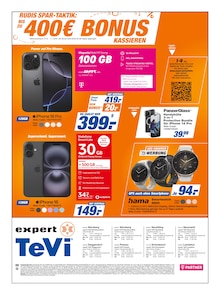iPhone im expert TeVi Prospekt "Top Angebote" mit 16 Seiten (Nürnberg)