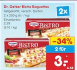 Bistro Baguettes von Dr. Oetker im aktuellen Netto Marken-Discount Prospekt