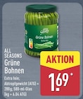 Grüne Bohnen von All Seasons im aktuellen ALDI Nord Prospekt