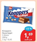 Knoppers Nussriegel für 1,69 € bei budni im Angebot Knoppers Nussriegel im aktuellen budni Prospekt