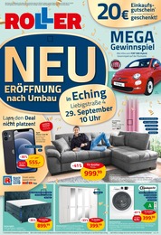 ROLLER Prospekt für München mit 14 Seiten ROLLER Prospekt für München: "Neueröffnung nach Umbau", 14 Seiten, 29.09.2022 - 01.10.2022