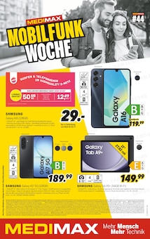 Aktueller MEDIMAX Halle (Saale) Prospekt MEDIMAX Prospekt Halle (Saale) "MEDIMAX MOBILFUNKWOCHE" mit 10 Seiten