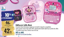 Journal Intime - Vtech - Carrefour Journal Intime - Vtech à 42,21 € dans le catalogue Carrefour "Objectif Noël"