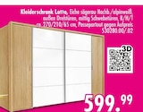 Kleiderschrank Lotto Angebote bei SB Möbel Boss Plauen für 599,99 €