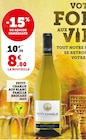 PETIT-CHABLIS AOP BLANC 2023 - FAMILLE BROCARD dans le catalogue U Express