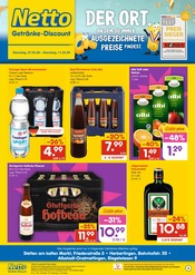 Cola im Netto Marken-Discount Prospekt in Hechingen Aktueller Netto Marken-Discount Prospekt mit Cola, "DER ORT, AN DEM DU IMMER AUSGEZEICHNETE PREISE FINDEST.", Seite 1