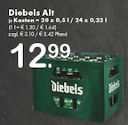 Alt Angebote von Diebels bei TOP Getränke Ratingen für 12,99 €