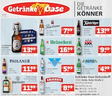 Getränke Oase Prospekt: "Aktuelle Angebote", 1 Seite, 02.02.2026 - 07.02.2026