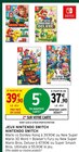 Mario vs Donkey Kong - NINTENDO SWITCH en promo chez Intermarché Hyper Toulon à 37,90 €