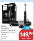 Sonicare Schallzahnbürste Diamond Clean 9000 von Philips für 149,99 € bei budni im Angebot Sonicare Schallzahnbürste Diamond Clean 9000 von Philips im aktuellen budni Prospekt