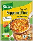 Rindfleischsuppe im Penny Prospekt Suppenliebe Suppe mit Rind von Knorr im aktuellen Penny Prospekt für 0,69 €