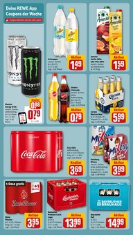 Coca Cola im REWE Prospekt "Dein Markt" mit 28 Seiten (Salzgitter)