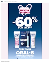 Promos Oral-B dans le catalogue "LE GOÛT ÇA SE FÊTE !" de Carrefour à la page 58 Promos Oral-B dans le catalogue "LE GOÛT ÇA SE FÊTE !" de Carrefour à la page 58
