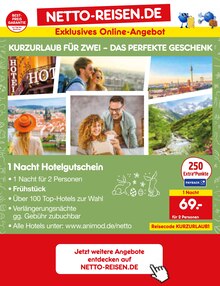 Gutscheine im Netto Marken-Discount Prospekt "Aktuelle Angebote" mit 60 Seiten (Bremen)