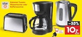 Edelstahl Toaster, Wasserkocher oder Kaffemaschine Angebote von Star bei Netto Marken-Discount Eisenach für 10,00 €