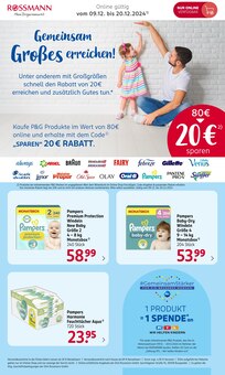 Rossmann Prospekt der Woche "Online Exklusiv KW50" Seite 1, 09.12.2024 bis 20.12.2024 für Berlin Aktueller Rossmann Prospekt "Online Exklusiv KW50" Seite 1 von 4 Seiten für Berlin
