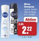 Fresh Natural Deospray Angebote von Nivea bei combi Lingen für 2,22 €