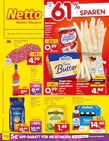 Butter im Netto Marken-Discount Prospekt "Aktuelle Angebote" mit 70 Seiten (Augsburg)