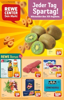 REWE Prospekt Dein Markt mit 39 Seiten