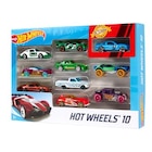 Coffret de 10 voitures Hot wheels Mattel Modèle aléatoire dans le catalogue Fnac