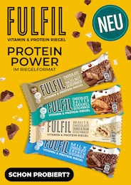 FULFIL Prospekt: "Protein Power im Riegel Format", 1 Seite, 19.08.2024 - 31.08.2024