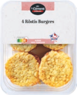 Promo 4 Röstis Burgers à 3,99 € dans le catalogue Aldi à Sainte-Osmane