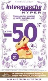 Catalogue Intermarché avec 72 pages de promos Prospectus Intermarché, "Pâques, c’est un bon gigot en famille avant de passer au lapin.", pages, 28/03/2023 - 10/04/2023