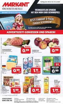 Markant Nordwest Bramsche Prospekt der aktuellen Woche, gültig von 08.12.2025 bis 13.12.2025 Aktueller Markant Nordwest Bramsche Prospekt "DER MARKT FÜR GUTES ESSEN UND TRINKEN" mit 16 Seiten