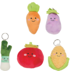Porte-clés peluche légume - Maxi Bazar Porte-clés peluche légume à 4,99 € dans le catalogue Maxi Bazar
