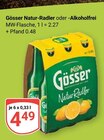 Natur-Radler Angebote von Gösser bei GLOBUS Hanau für 4,49 €