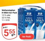 H-Milch im Angebot bei GLOBUS in Saarbrücken H-Milch Angebote von Weihenstephan bei GLOBUS Saarbrücken für 5,55 €