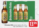 Schwaben Bräu bei Trinkgut im Prospekt "" für 13,99 €