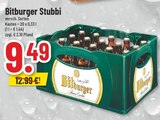 Aktuelles Bitburger Stubbi Angebot bei Trinkgut in Frechen ab 9,49 €