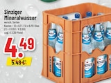 Trinkgut Duisburg - Mineralwasser Angebot im Prospekt Mineralwasser bei Trinkgut im Duisburg Prospekt für 4,49 €
