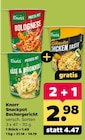 Snackpot Bechergericht von Knorr für 2,98 € bei Netto mit dem Scottie im Angebot Snackpot Bechergericht von Knorr im aktuellen Netto mit dem Scottie Prospekt