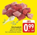 Gulasch gemischt bei EDEKA im Zella-Mehlis Prospekt für 0,99 €