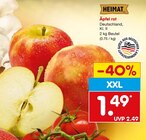 Äpfel rot im Angebot bei Netto Marken-Discount in Nürtingen Äpfel rot Angebote von HEIMAT bei Netto Marken-Discount Nürtingen für 1,49 €